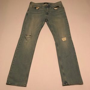 Pacsun 33 x 32 Slim Washed Denim Jeans